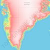 Sermersooq topographic map, elevation, terrain