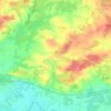 Vellahn topographic map, elevation, terrain