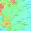 Kampong Speu topographic map, elevation, terrain