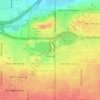 Lakeside topographic map, elevation, terrain