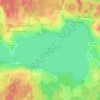 Мичуринское озеро topographic map, elevation, terrain