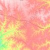 Sutton County topographic map, elevation, terrain