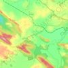 Red Hills topographic map, elevation, terrain