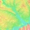 Юринский район topographic map, elevation, terrain