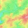 União das Freguesias de Viseu topographic map, elevation, terrain
