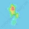 Grass Island topographic map, elevation, terrain