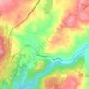 Curalha topographic map, elevation, terrain