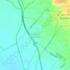 San Lorenzo Axocomanitla topographic map, elevation, terrain
