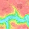 Mouroux topographic map, elevation, terrain
