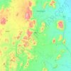 Meri topographic map, elevation, terrain