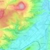 Sielen topographic map, elevation, terrain