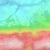 Eschert topographic map, elevation, terrain