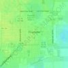 Floydada topographic map, elevation, terrain