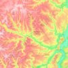 Ведуга topographic map, elevation, terrain
