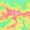 Battice topographic map, elevation, terrain