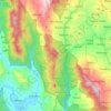 Anggeraja topographic map, elevation, terrain
