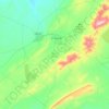 daïra El Bayadh topographic map, elevation, terrain