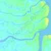 Sungai Buaya topographic map, elevation, terrain