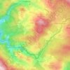 Deutschneudorf topographic map, elevation, terrain