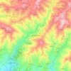 Sayalonga topographic map, elevation, terrain