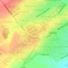 Chachil topographic map, elevation, terrain