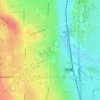 Southwood topographic map, elevation, terrain
