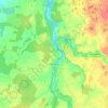 Montbouy topographic map, elevation, terrain