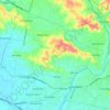 Lendah topographic map, elevation, terrain