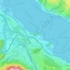 Spiez topographic map, elevation, terrain