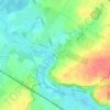 Sluse topographic map, elevation, terrain