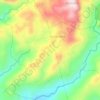 Kertamukti topographic map, elevation, terrain