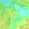 Космодемьянский topographic map, elevation, terrain