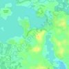 Дрисвяты topographic map, elevation, terrain