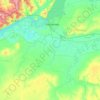 Быково-Отрогское сельское поселение topographic map, elevation, terrain