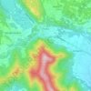 Trana topographic map, elevation, terrain