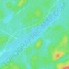 Lac des Outaouais topographic map, elevation, terrain