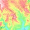 Verzino topographic map, elevation, terrain