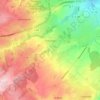 Prémilhat topographic map, elevation, terrain