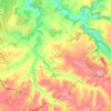 Lignac topographic map, elevation, terrain