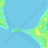 Toukley topographic map, elevation, terrain
