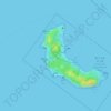 Ping Chau topographic map, elevation, terrain