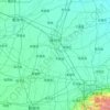 德州市 topographic map, elevation, terrain
