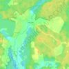Подбершты topographic map, elevation, terrain