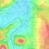 Hümme topographic map, elevation, terrain