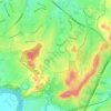 Mount Annan topographic map, elevation, terrain