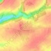 Hénu topographic map, elevation, terrain