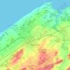 Mont-Joli topographic map, elevation, terrain