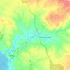Idanha-a-Velha topographic map, elevation, terrain