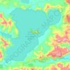 Lake Towuti topographic map, elevation, terrain