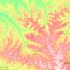 Rondon do Pará topographic map, elevation, terrain